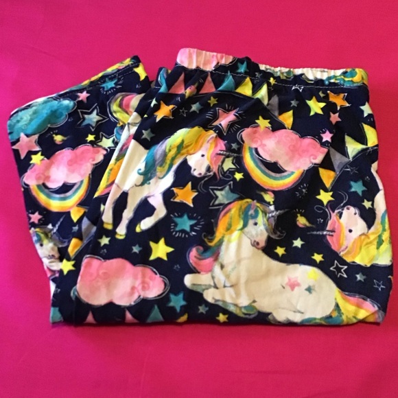 Pants - Colorful Unicorn Print Leggings